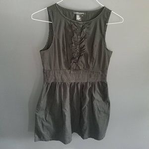 Hope & Honey | Black Ruffle Midi Dress